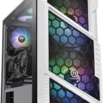 Thermaltake Commander C31 ARGB Gaming Midi Tower Κουτί Υπολογιστή με Πλαϊνό Παράθυρο Snow