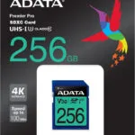 Adata Premier Pro SDXC 256GB Class 10 U3 V30 UHS-I