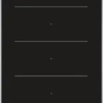 Bosch Serie 6 Domino Επαγωγική Εστία Αυτόνομη με Λειτουργία Κλειδώματος 30.6x52.7εκ. PXX375FB1E