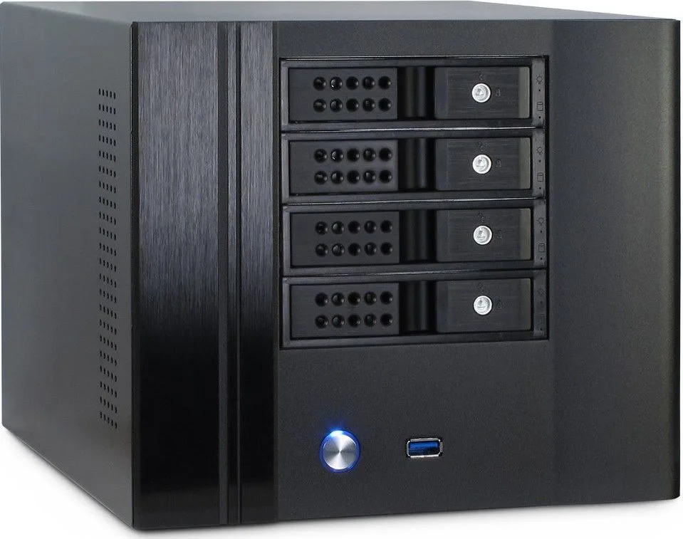20190520130923_inter_tech_sc_4004 Inter-Tech SC-4004 Mini Tower Κουτί Υπολογιστή Μαύρο - Image 1