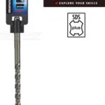 Graphite Τρυπάνι Τετράκοπο SDS-Plus 16x260mm 57H472 Τετράκοπο Διαμαντοτρύπανο Καρβιδίου με SDS Plus Στέλεχος για Δομικά Υλικά 16x260mm 57H472