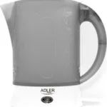 Adler Βραστήρας Ταξιδίου 600ml 600W Γκρι AD 1268