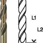Bosch Standardline Τρυπάνι HSS με Κυλινδρικό Στέλεχος για Μέταλλο 6.5x63mm 2608585856