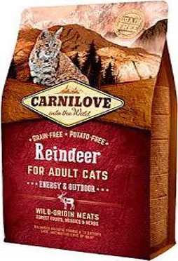 20190605124747_carnilove_adult_cats_reindeer_6kg Carnilove Adult Cats Reindeer Ξηρά Τροφή χωρίς Σιτηρά για Ενήλικες Γάτες με Κοτόπουλο 6kg - Image 1