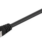 Goobay S/FTP Cat.6 Καλώδιο Δικτύου Ethernet 5m Μαύρο 1τμχ 68700