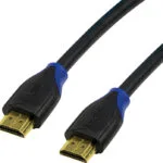 LogiLink HDMI 2.0 Cable HDMI male - HDMI male 2m Μαύρο CH0062