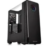 Thermaltake View 28 RGB Gaming Midi Tower Κουτί Υπολογιστή με Πλαϊνό Παράθυρο Μαύρο
