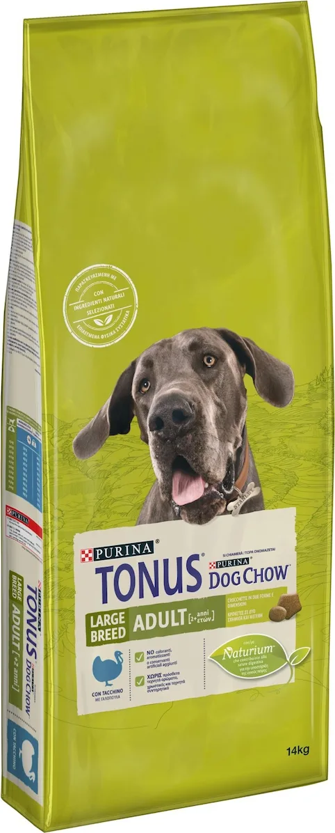 20190715120429_tonus_dog_chow_adult_large_breed_galopoula_14kg Dog Chow 14kg Ξηρά Τροφή για Ενήλικους Σκύλους Μεγαλόσωμων Φυλών με Γαλοπούλα - Image 1