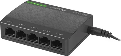 20190715134932_lanberg_dsp1_1005 Lanberg DSP1-1005 Unmanaged L2 Switch με 5 Θύρες Gigabit (1Gbps) Ethernet - Image 1