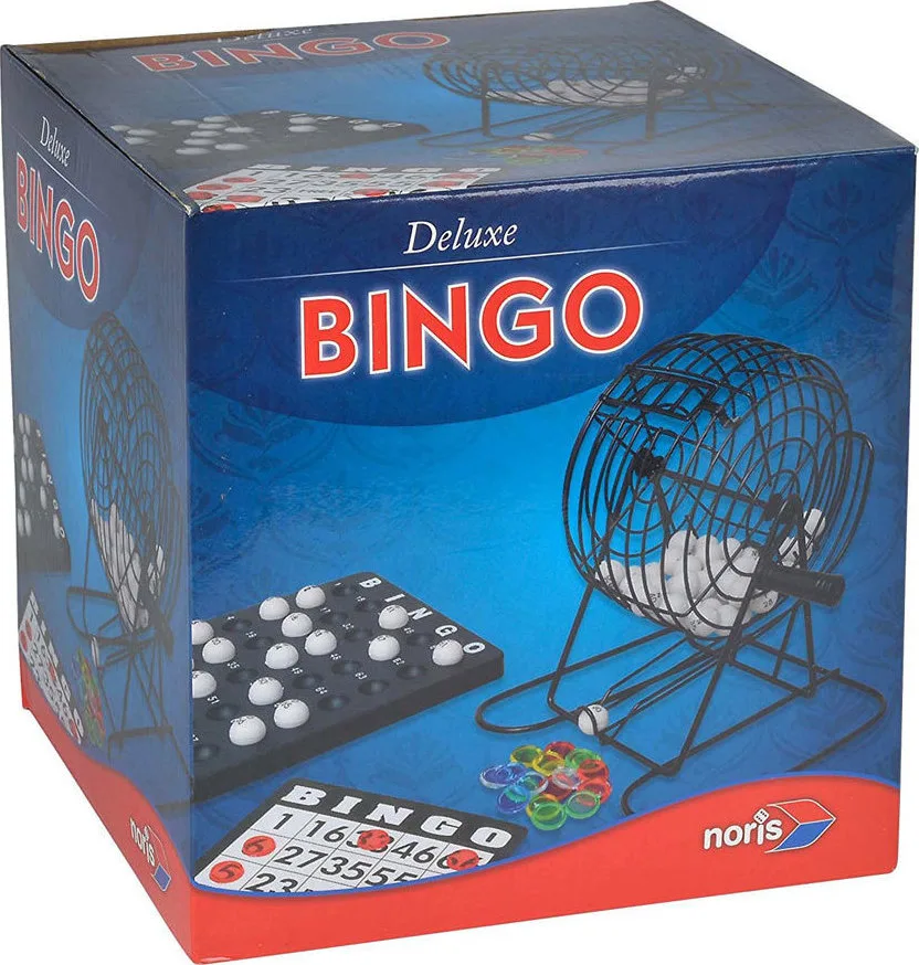 20190725123900_noris_deluxe_bingo Επιτραπέζιο Παιχνίδι Deluxe Bingo για 2-4 Παίκτες 10+ Ετών 606108011 (EN) Noris - Image 1