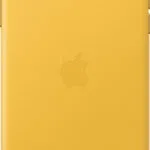 Apple Leather Case Back Cover Δερμάτινο Κίτρινο (iPhone 11 Pro Max) MX0A2ZM/A