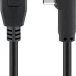 Goobay Angle (90°) / Regular USB 3.0 Cable USB-C male - USB-A 15W Μαύρο 1.5m 66502