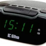 Eltra Eltra Grey/White Επιτραπέζιο Ψηφιακό Ρολόι με Ραδιόφωνο 06PLL