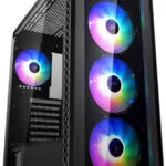 Deepcool Matrexx 50 ADD-RGB 4F Gaming Midi Tower Κουτί Υπολογιστή με Πλαϊνό Παράθυρο Μαύρο
