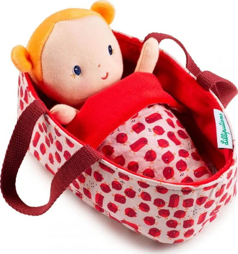 20191108105932_lilliputiens_agathe_baby_doll Lilliputiens Λούτρινο Agathe Baby Doll για 1+ Ετών 22.5 εκ. 83133 - Image 1