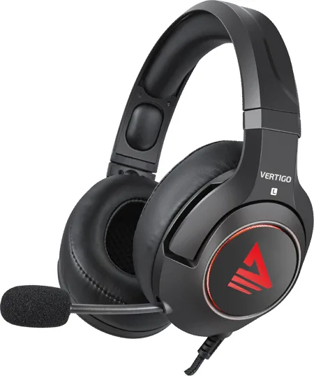20191125133808_savio_vertigo Savio Vertigo Over Ear Gaming Headset με σύνδεση USB Κόκκινο - Image 1