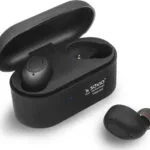 Savio TWS-04 In-ear Bluetooth Handsfree Ακουστικά με Θήκη Φόρτισης Μαύρα