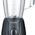 Severin SM 3707 Μπλέντερ με Γυάλινη Κανάτα 1.5 lt 600W Μαύρο