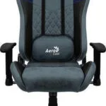 Aerocool Duke Υφασμάτινη Καρέκλα Gaming με Ρυθμιζόμενα Μπράτσα Steel Blue