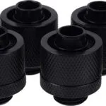 Alphacool Icicle 16 / 10mm Compression Fitting G1 / 4 Fittings Μαύρο 17234
