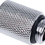 Alphacool Icicle Extension 20mm G1 / 4 AG on G1 / 4 IG Chrome