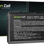 Green Cell Συμβατή Μπαταρία για Acer TravelMate / Extensa 5520/5720/7520/7720 με 4400mAh (AC08)
