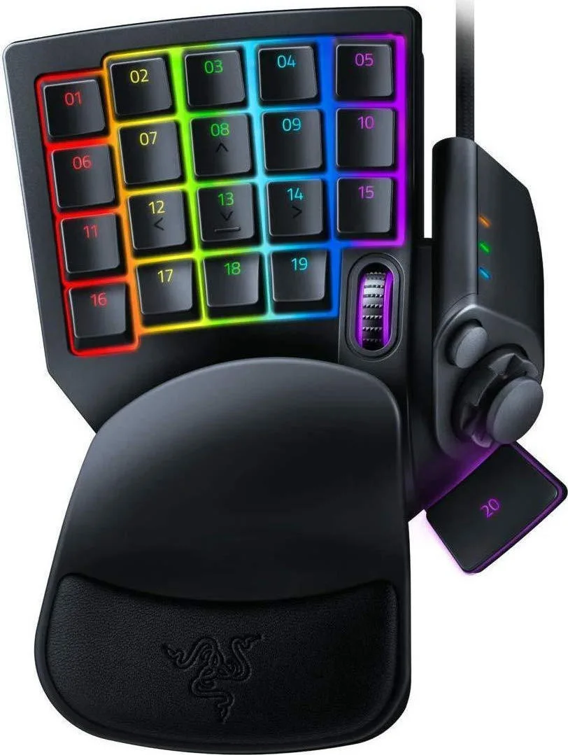 20191206115718_razer_tartarus_pro Razer Tartarus Pro Gaming KeyPad με Razer Analog Optical διακόπτες και RGB φωτισμό (Αγγλικό US) - Image 1