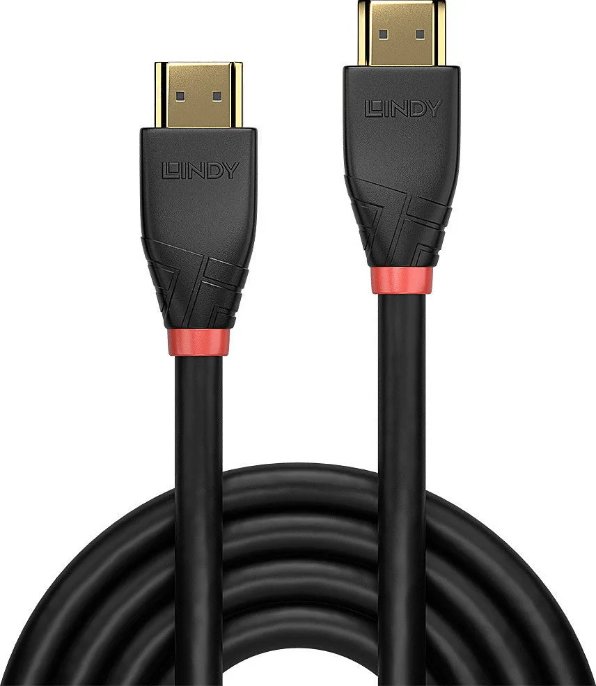 Lindy HDMI 2.0 Cable HDMI male - HDMI male 10m Μαύρο 41071 - Image 1