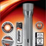 Energizer Φακός LED IPX4 με Μέγιστη Φωτεινότητα 55lm Metal 2ΑΑ 2τμχ
