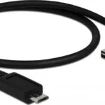 DeLock Regular USB 2.0 to micro USB Cable Μαύρο 0.5m 85163 1τμχ