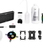 Thermaltake Pacific C360 DDC Soft Tube Kit Υδρόψυξη Επεξεργαστή Τριπλού Ανεμιστήρα 120mm για Socket AM4/1200/115x με RGB Φωτισμό