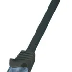 LogiLink U/UTP Cat.6a Καλώδιο Δικτύου Ethernet 5m Μαύρο 1τμχ CP3073U