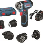 Bosch GSR 12V-15 FC Δραπανοκατσάβιδο Μπαταρίας 12V 2x2Ah 06019F6000