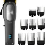 Cecotec Bamba PrecisionCare Pro Clipper Titanium Go Επαγγελματική Κουρευτική Μηχανή Μαύρη 04218
