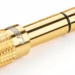 Ugreen Μετατροπέας 6.3mm male σε 3.5mm female Χρυσό 1τμχ 20503