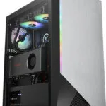 Thermaltake H550 TG ARGB Gaming Midi Tower Κουτί Υπολογιστή με Πλαϊνό Παράθυρο Ασημί