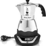 Bialetti Moka Timer 0006093/NP Ηλεκτρικό Μπρίκι Espresso 6cups 356W Inox Ασημί