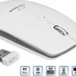 Esperanza EM120W Ασύρματο Mini Ποντίκι Λευκό