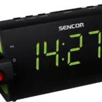 Sencor SRC 330 GN Επιτραπέζιο Ψηφιακό Ρολόι με Ξυπνητήρι & Ραδιόφωνο SRC 330 GN