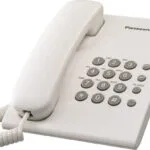 Panasonic KXTS500PDW Ενσύρματο Τηλέφωνο Γραφείου Λευκό KX-TS500EXW