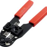 LogiLink Πρέσα Ακροδεκτών Δικτύου RJ45 με Απογυμνωτή (Μήκος 190mm) WZ0004