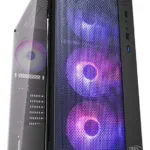 Deepcool Matrexx 55 Mesh Add-RGB 4F Gaming Midi Tower Κουτί Υπολογιστή με Πλαϊνό Παράθυρο Μαύρο