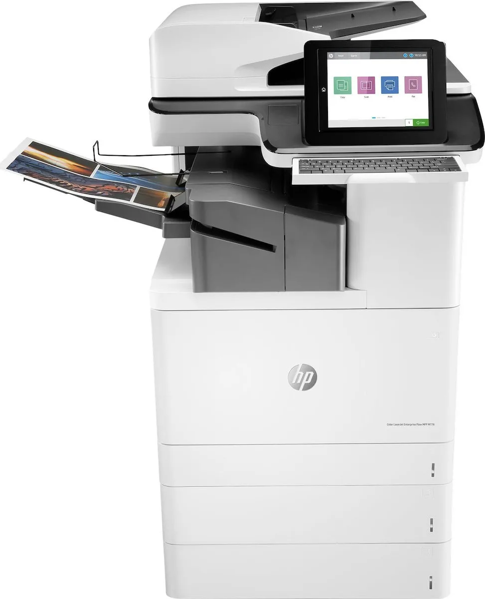 HP Color LaserJet Enterprise Flow MFP M776zs Έγχρωμο Φωτοτυπικό A3 με Αυτόματο Τροφοδότη Φύλλων (ADF) - Image 1