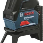 Bosch GCL 2-15 + RM 1 Αυτορυθμιζόμενο Γραμμικό Αλφάδι Laser Κόκκινης Δέσμης 1.5V με Εύρος Εργασίας 15m