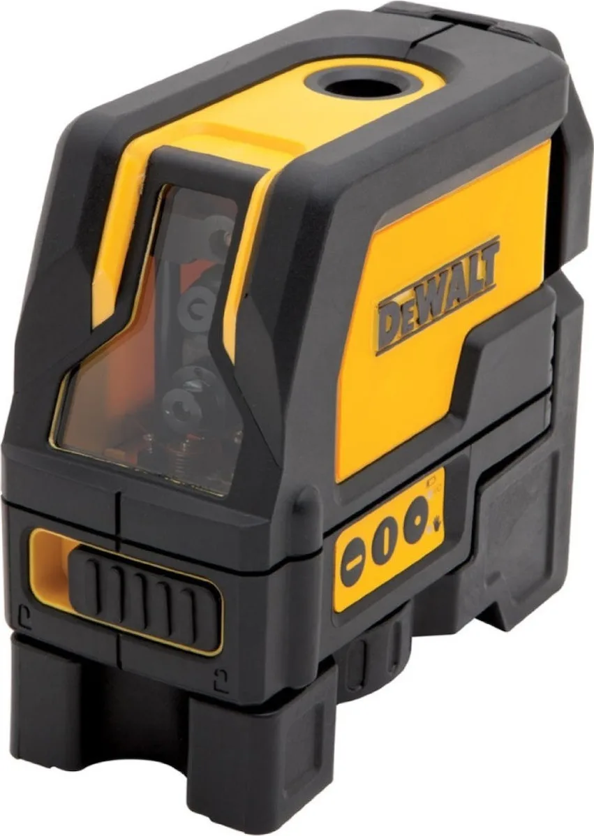 20200304151543_dewalt_dw0822 Dewalt Αυτορυθμιζόμενο Γραμμικό Αλφάδι Laser Κόκκινης Δέσμης 1.5V με Εύρος Εργασίας 50m - Image 1