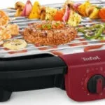 Tefal BBQ Easygrill Επιτραπέζια Ηλεκτρική Ψησταριά Σχάρας 2300W με Ρυθμιζόμενο Θερμοστάτη 37x23.5εκ. BG90E5