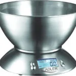 Adler AD-3134 Ψηφιακή Ζυγαριά Κουζίνας με Κάδο 1gr/5kg Inox AD 3134