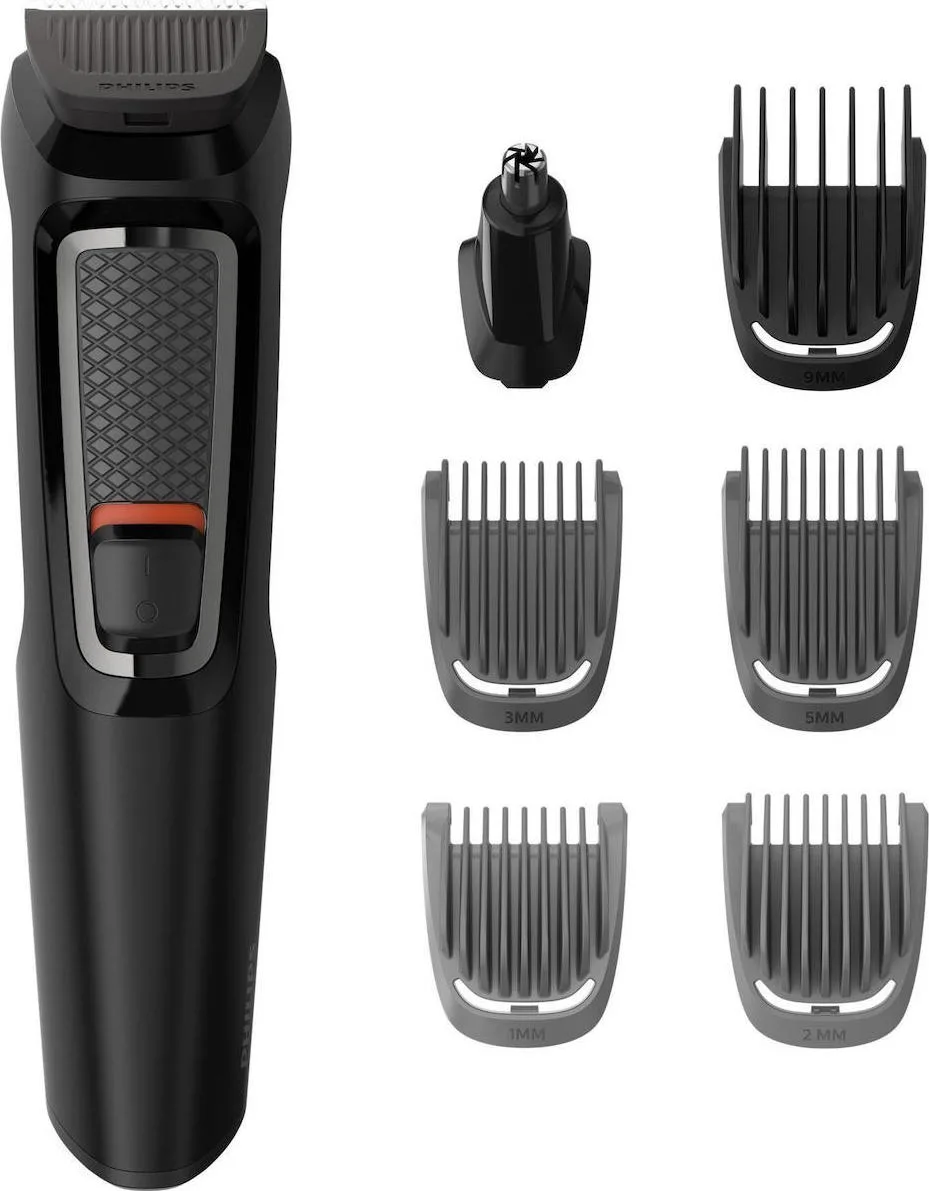 Philips Multigroom Series 3000 Σετ Επαναφορτιζόμενης Κουρευτικής Μηχανής Μαύρο MG3720/15 - Image 1