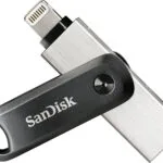 Sandisk iXpand 256GB USB 3.1 Stick με σύνδεση Lightning & USB-A Μαύρο