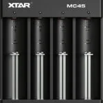 XTAR MC4S Φορτιστής 4 Μπαταριών Li-ion/Ni-Cd/Ni-MH Μεγέθους AA/AAA/18650/16340/26650/14500